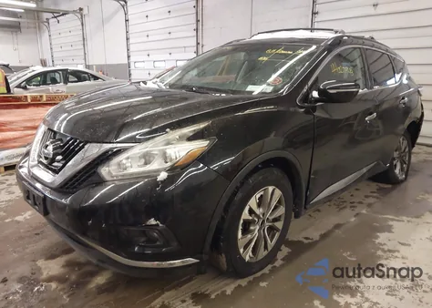2015 Nissan Murano Sv z USA, uszkodzony, nr VIN 5N1AZ2MH7FN244497